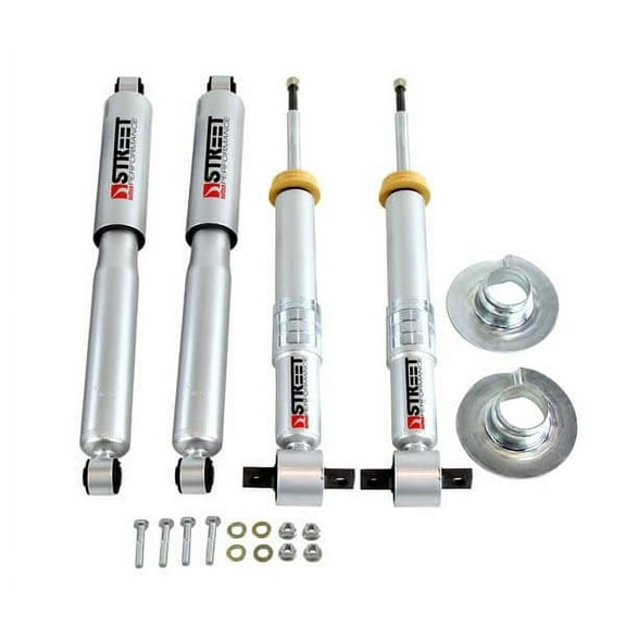 Belltech 9693 Street Performance Shock Set - Front/Rear (Lowered) Fits select: 2019 FORD F150 SUPERCREW, 2016-2018 FORD F150