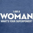 thumbnail image 3 of CafePress - I Am A Woman Women's Dark T Shirt - Womens Tri-blend T-Shirt, 3 of 4
