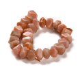 thumbnail image 3 of Natural Sunstone Beads Strands Faceted 10~11x8~10x7~8mm Hole: 1mm 22~23pcs/strand 7.09~7.48''(18~19cm), 3 of 5