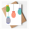 thumbnail image 1 of Easter Festival Hanging Colored Egg Greeting Cards You are Invited Invitations, 1 of 3
