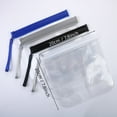 thumbnail image 3 of Set of 6 Travel Pouches with Clear Designs Travel Bags Makeup Bag Convenient and Practical Items Organizers, 3 of 9
