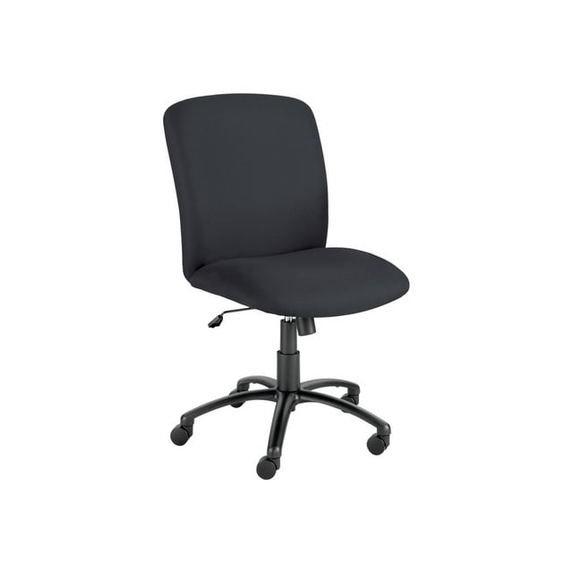 Safco Uber Grande Taille Dossier Haut - Chaise - de Travail - Pivotante - nylon, polyester - Noir