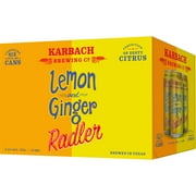Karbach Brewing Co. Lemon Ginger Radler, 6-Pack, 12 oz. Can, 3.5% ABV