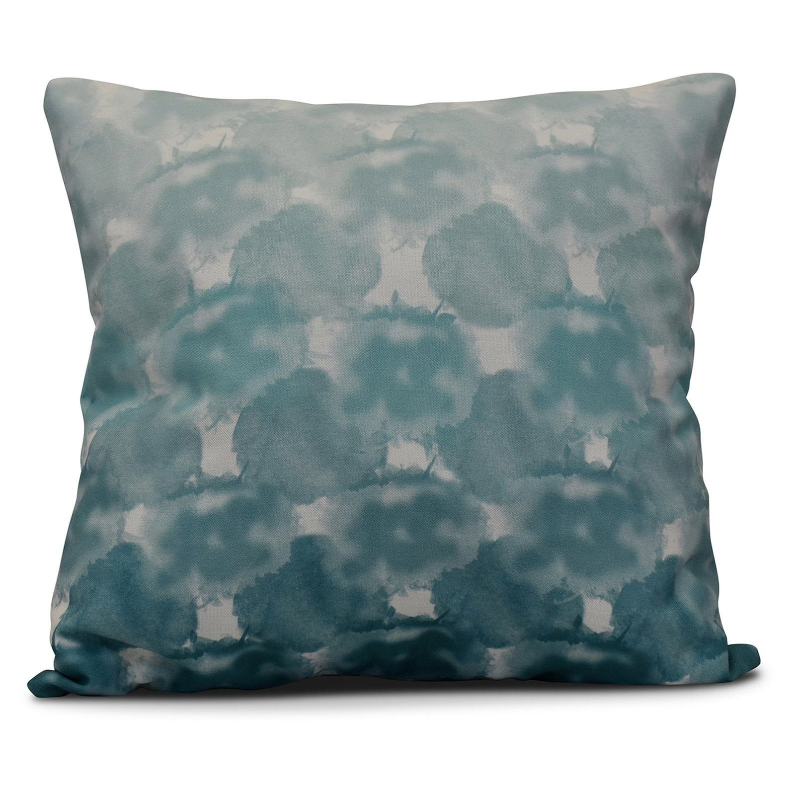 Simply Daisy 16" x 16" Beach Clouds Geometric Print Pillow