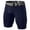 Navy, variant on Mens Compression Pants Mens Simple Basketball Base Training Compression Pants Fitness Pants Trousers Pantalon Sport Homme Blue XL