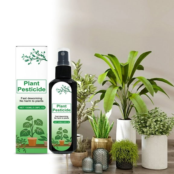 General-purpose Plant Insecticides for Household Flowers, 100ml Green Insecticide Safe for Plants, Special Cleaning Agent, Effective Pest Control