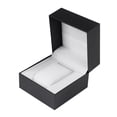 thumbnail image 1 of 2xBlack Single Slot Watch Caja Reloj de Caja Organizador Fernando Almacenamiento de reloj de una sola ranura, 1 of 8
