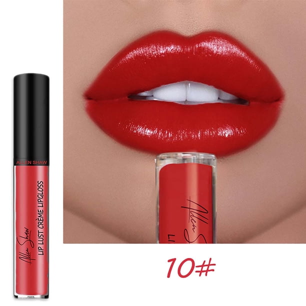 Lápiz labial para mujer, tinte labial, brillo labial especialmente diseñado para ácidos hialurónicos, brillo labial brillante, brillo labial líquido hidratante de ocho colores.