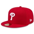 thumbnail image 3 of Men's New Era  Red Philadelphia Phillies 2025 Jackie Robinson Day 59FIFTY Fitted Hat, 3 of 5