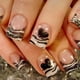 thumbnail image 1 of Uñas postizas adhesivas Sutaozhi Valentines cortas cuadradas 24 piezas, 1 of 7
