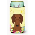 thumbnail image 1 of ""Caroline'S Treasures Huevos de Pascua Dachshund Rojo Marrón Alto Niño Bebida Aislador Hugger Multicolor"", 1 of 1