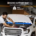 thumbnail image 2 of Aprafie 1100 lbs Engine Support Bar Traverse Hoist with Sliding Bracket & 12.2" Lift Screw with Rubber Crank for Pickup Trucks, Home Garages & Professional Auto Repair Shops, Blue, 2 of 6