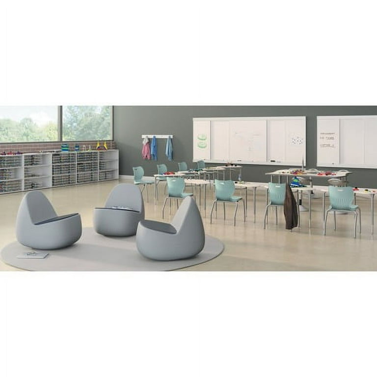 HON Skip Seat Cushion - Polyurethane Foam Filling - Easy to Clean, Comfortable - Navy HON Skip Seat Cushion - Polyurethane Foam Filling - Easy to Clean, Comfortable - Navy