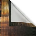 thumbnail image 3 of Ambesonne New York Kitchen Curtains, Manhattan at Sunset, 55"x45", Orange Black, 3 of 3