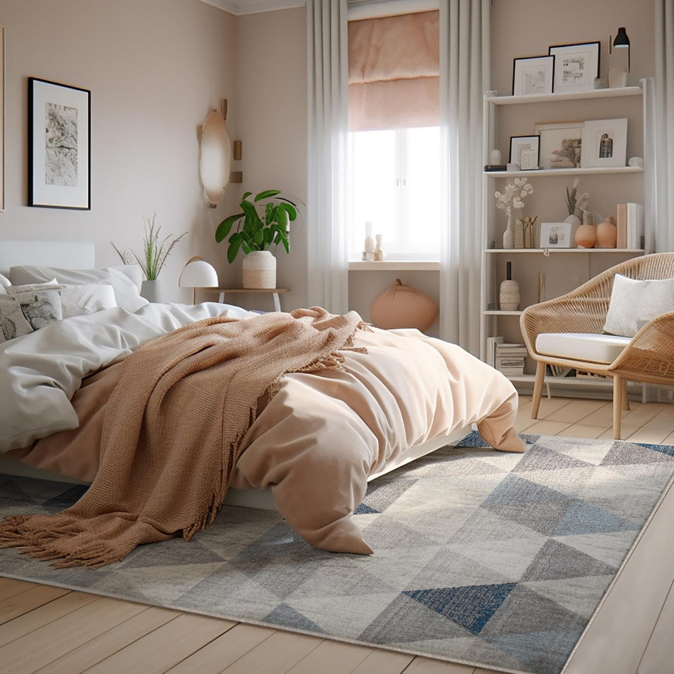 Rug Branch Havana Collection Traditional Geometric Area Rug