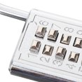 thumbnail image 3 of KALLORY Resettable Combination Padlock for Bike, Locker, Gate, Travel - Security Lock with Easy Reset Feature, 3 of 5
