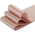 thumbnail image 3 of GFDYREE 2" Inch Double Faced Satin Ribbon Vanilla Solid Polyester Craft Ribbon - 25 Yards Perfect for Gift Wrapping, Crafts, Wreath, Wedding Party Ceremony Decoration, Floral Arrangement, Se, 3 of 7