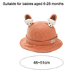 thumbnail image 2 of Sombrero de pescador, sombrero de pescador colorido, sombreros de pescador de invierno para niños, 2 of 5