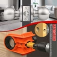 thumbnail image 3 of Door Lock Installation Kit,Door Lock Jig for Metal or Wood Red, 3 of 5