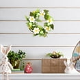 thumbnail image 6 of Easter Wreath Decorations for The Home Spring Eucalyptus Grapevine Wreath Decor with Easter Eggs for Front Door Farmhouse Wall Outdoor Party Decoration, 6 of 6