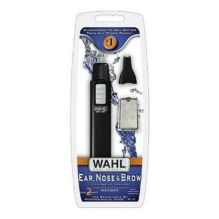 Wahl Ear Nose And Brow Dual Head Trimmer 5567-200, 1 Ea, 2 Pack