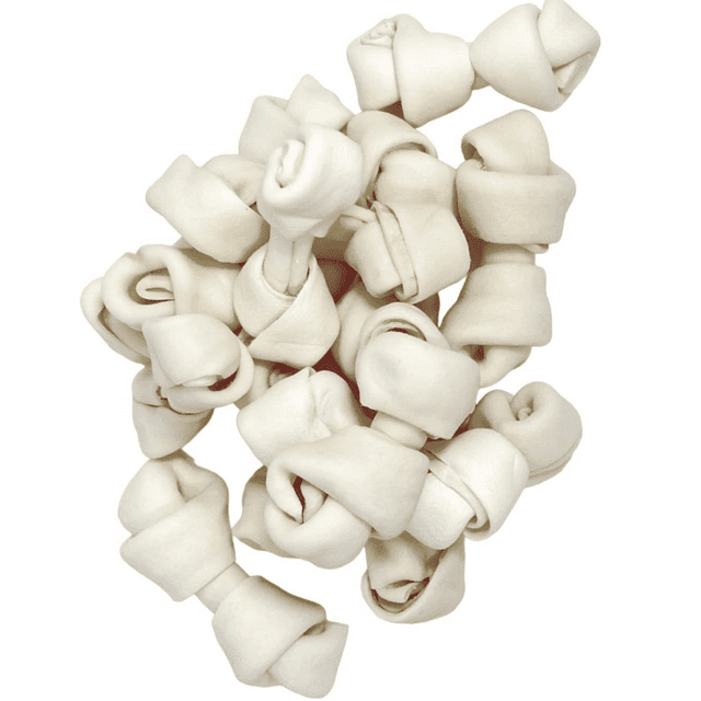 DOG-O-CHEW, Carnaza para Perro, Premio para Perro, Hueso 2"-3" (8cm), Paq 40 piezas DOG-O-CHEW HUESO 2-3 8CM