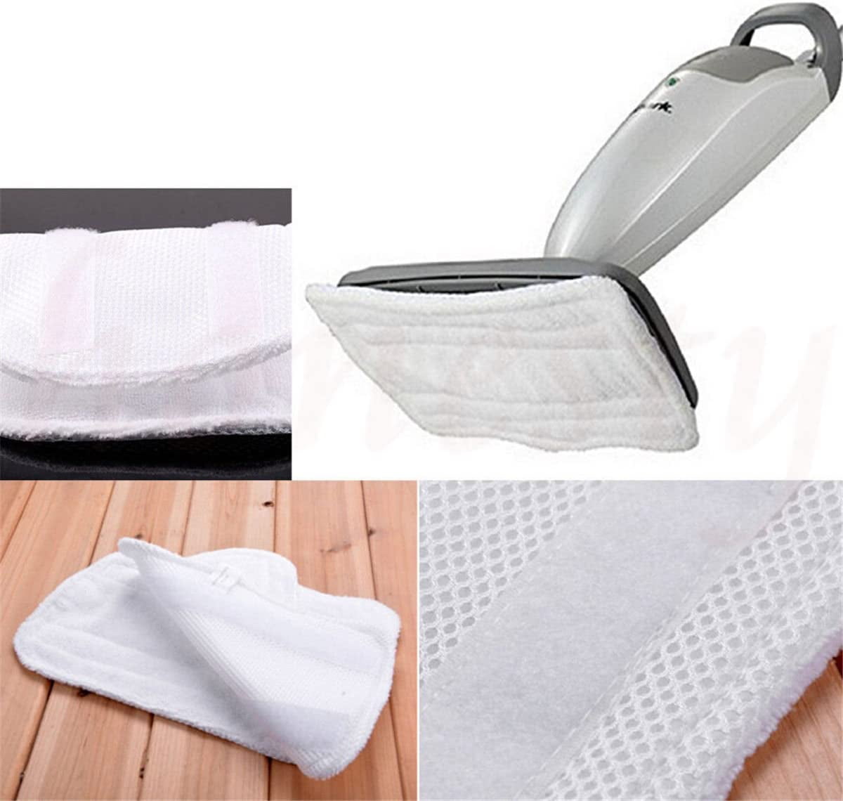 3 Stück Dampfreiniger-Pads Für Shark Steam Mop | Waschbar & Wiederverwendbar | Für Alle Hartböden