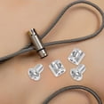 thumbnail image 4 of Masteelf 20pcs Steel Cable Lock with Self Locking Mechanism Ideal for Securing Drawstrings and Small Items Heavy Duty and Adjustable, 4 of 8