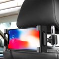 thumbnail image 1 of tumgatte Alloy Automobile Seat Vehicle-Mounted Rear Pillow-Mobile Phone Frame Flat Mobile Phone Frame Rotatable Telescopic (Card Deduction) Summer Savings, 1 of 7