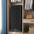 thumbnail image 2 of Crestlive Products 5-Drawer Dresser Vertical Storage Tower Chest,Black, 2 of 8