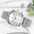 thumbnail image 3 of Fiudx Ofertas Relámpago Yolako Nuevo Reloj De Cuarzo Dtrap De Acero Inoxidable De Vidrio De Moda Informal Para Hombres, 3 of 3