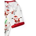 thumbnail image 6 of RUINIXCW Family Christmas Pajamas Matching Set Xmas Outfit Holiday Jammies for Adult Toddler Baby Button Long Sleeve Santa Tree Tops Pants Sleepwear, 6 of 9