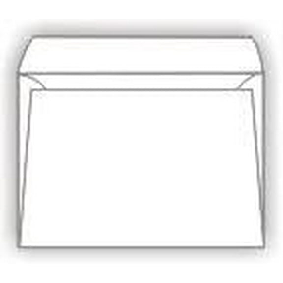 #7 1/2 Booklet Envelopes - 28lb WHITE WOVE (7.5 x 10.5) - 500 Envelopes per box - Shipping envelopes, Mailing literature and organizing paperwork