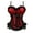 Red, variant on Corset Tops to Wear Out Women Gothic Clothes Beige 6XL