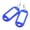 Blue, variant on Key Ring Label Tags Plastic Keys Holder and Identifier Name Number Address Information Label Card