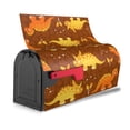 thumbnail image 4 of Balery Dinosaurs And Leaves Magnetic Mailbox Cover Welcome Standard- 25.5x21 In, 4 of 9