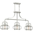 thumbnail image 2 of Quoizel TRG338BN Trilogy 38" 3-Light Island Chandelier in Brushed Nickel, 2 of 2