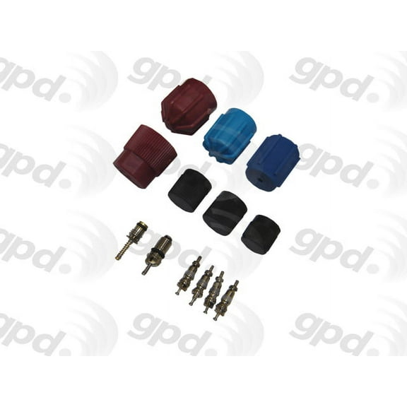 Global A/C System Valve Core and Cap Kit 1311567