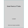 Great Poems of Today (Textbook Binding - Used) 0910147094 9780910147095