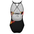thumbnail image 5 of Fairy Tail Women's One-piece Swimsuit Bathing Suits High Neck Tummy Control Swimwear Swim Suit XL, 5 of 7