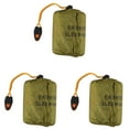 thumbnail image 1 of 3X Sac de Couchage d'Urgence Bivouac avec Sifflet Sac de Survie Extérieur Couverture Thermique pour Camping Randonnée, 1 of 7