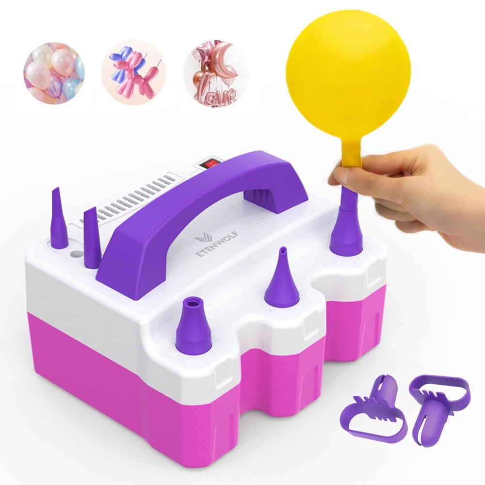HYVOHEX Electric Balloon Pump with 3 Nozzles