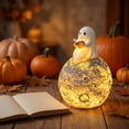 thumbnail image 3 of Cute Ghost Night Light Resin Sphere Lamp, Halloween Decorations for Home, Unique Holiday Tabletop Decor, Decorative Figurine for Bedroom, Seasonal Gift Idea, 1Pack Ghost Night Light #A, 3 of 5