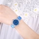 thumbnail image 1 of Reloj De Pulsera De Cuarzo Femenino De 3 Colores, Caja De aleación Con Correa De PlásTiCO Con Purpurina En Polvo, Correa De Plástico Suave Y Duradera, Uso Diario Y Estilo, 1 of 7