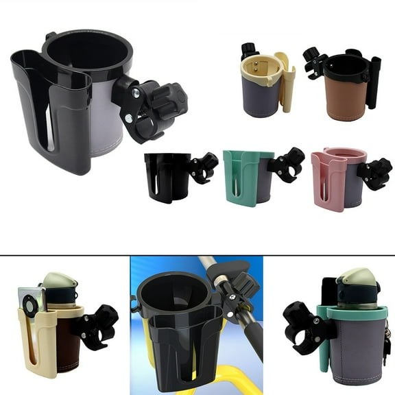 Bike Cup Holder For Handlebar Suitable For Different Bottles And Phones Pink Fangkenuo