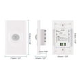 thumbnail image 3 of PIR Sensor Infrared IR Switch Module Body Motion Sensor Auto On Off Lights Lamps Yard Night Light Outdoor 110-220V, 3 of 10