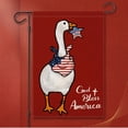 thumbnail image 3 of Sruoe Independence Day Garden Flag Arrival Digital Printed Linen Flag Outdoor Yard Decoration, 3 of 6