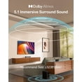 thumbnail image 3 of Barra de sonido ULTIMEA 5.1 para Smart TV Dolby Atmos 410W con subwoofer, 3 of 8