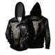 thumbnail image 2 of Sudaderas modernas y versátiles para hombre Sudadera con capucha con estampado de guerrero para hombre Cómoda y elegante Novedades en sudaderas con capucha, 2 of 4