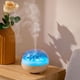 thumbnail image 3 of Naiovety Humidificador de aire, difusores de Aroma de flores, generador de niebla de luz nocturna, difusor de escritorio de 180ml, herramienta Aromaterapia y Aceites Esenciales Azul, 3 of 6
